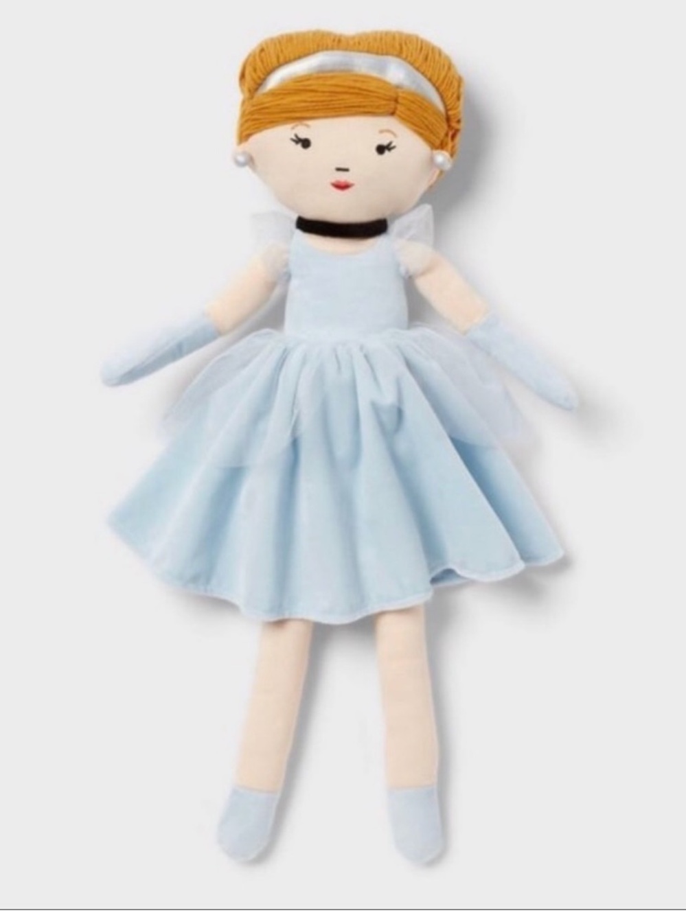 Princess Cinderella Pillow Doll Buddy The Disney Collection Pillowfort NEW W/TAG